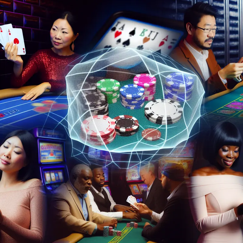 A hand holding a smartphone with a 4rabet live casino game visible, surrounded by digital representations of various live table games.