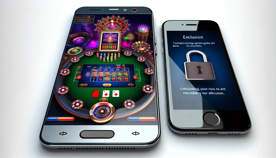An Android smartphone showcasing Leon Casino’s interface, emphasizing the platform’s exclusivity and market impact.