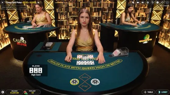 Evolution Gaming Review: Behind High RTP and Stunning Graphics, Manipulation Allegations and Player Trust Crisis? (Updated April 2025) 3 evolution 3 card poker