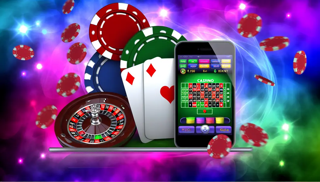 A mobile gambler reviewing RTP percentages on their device to understand expected long-term payouts.