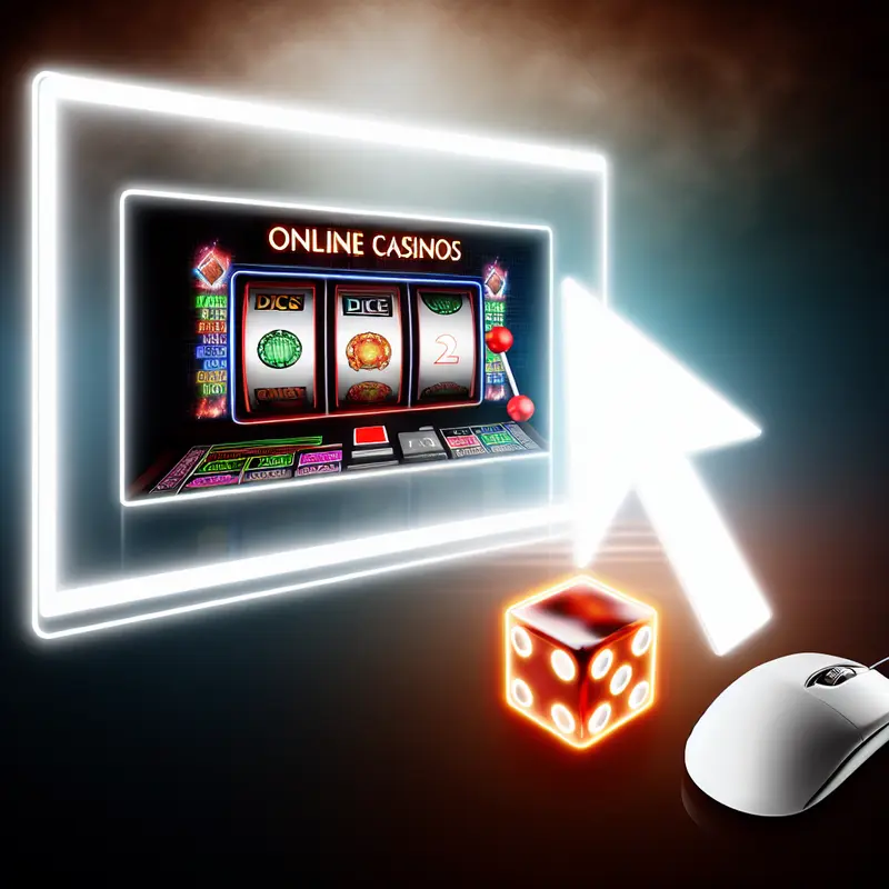 A person seated at a desk choosing between an online casino screen and books about online skills, illustrating earning choices.